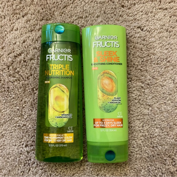 Garnier Fructis Nourishing Shampoo And Conditioner Set 12.5 Fl Oz Vegan - Picture 1 of 3